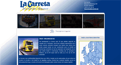 Desktop Screenshot of lacarreta.be